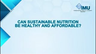 Webinar 2020 : IMU – A*Star: ASEAN Nutrition and Food Science Network
