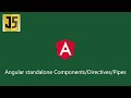 Angular 14 standalone components tutorial | #angular14