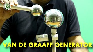 How to Make Van De Graaff Generator High voltage Static electricity generator.