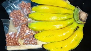 OLAHAN PISANG & KACANG  SANGAT ENAK SELALU DIMINATI BANYAK ORANG