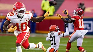 Tyreek Hill's Top Routes, Catches & 1-1 Matchup Plays from 2020!