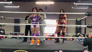 J-Rod Vs Delilah Doom - Winners Circle Pro Wrestling - WOW Women’s Superheroes