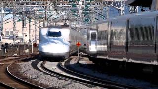 Ｎ７００系のぞみ＠ＪＲ東海東海道新幹線小田原駅通過