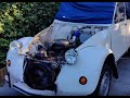 Citroen 2CV oil leak fix