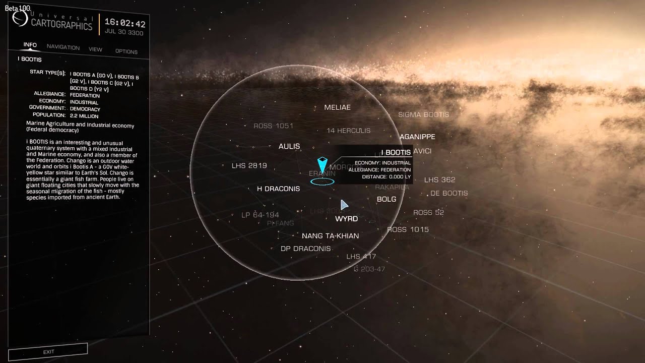 Elite Dangerous Interactive Map