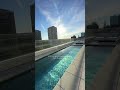 private rooftop pool in a philly penthouse with amazing city views shorts views philly