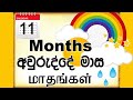 12 Months - English - Sinhala - Tamil - Unit 11