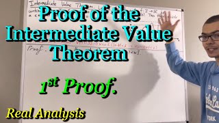 First proof of the Intermediate Value Theorem (ILIEKMATHPHYSICS)