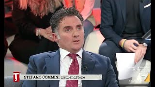 Stefano Commini ospite di Tiziana Panella a Tagadà