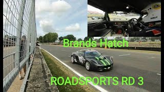 Lotus Elise (#3)750 MC Roadsports R3 - Brands Hatch Highlights