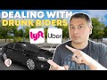 Tips For Dealing With DRUNK Passengers When Driving Uber & Lyft