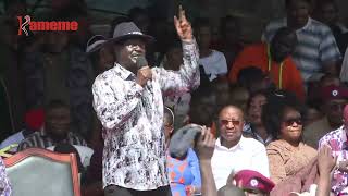 Raila kuhinyiriria gucokereria kwa mirurungano ya Azimio