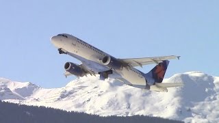 Israir A320 (4X-ABF) departure Innsbruck Airport