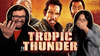 Tropic Thunder (2008) Wife's First Time Watching! Movie Reaction!