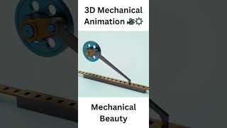 Mechanism Explained 3D Mechanical Animation 🎥⚙️