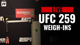 UFC 259: Jan Błachowicz vs. Israel Adesanya LIVE weigh-in stream