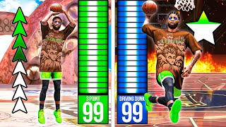 I TESTED EVERY METER ON A 99 3PT + 99 DUNK BUILD!
