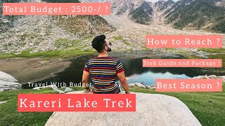 How to Plan Kareri Lake Trek ? | Budget and Itinerary | Trek Packages | Travel With Budget EP01