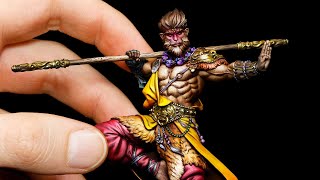 PINTANDO a SUN WUKONG | Técnicas y texturas