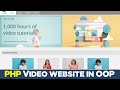 Video website using PHP OOP MVC Framework from scratch #1 | Quick programming tutorial