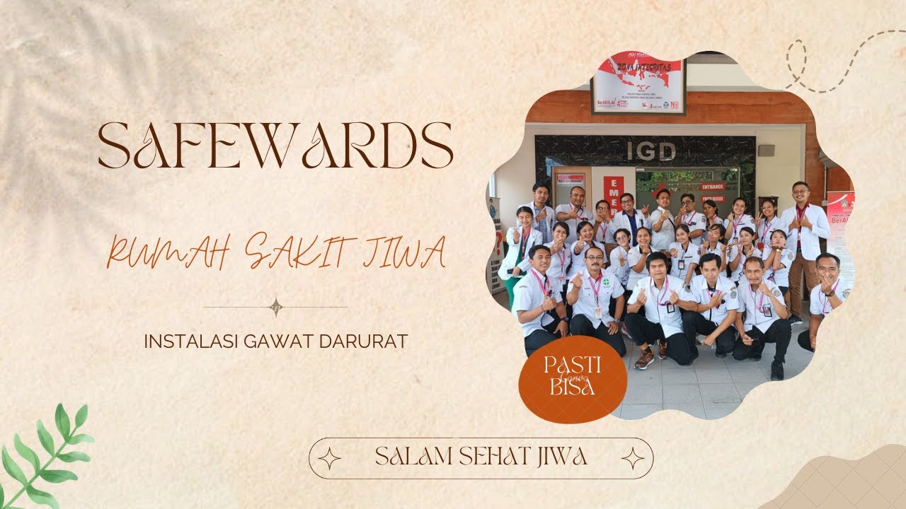 Safewards Igd Rsj Provinsi Bali Youtube