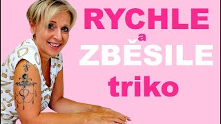 JAK UŠÍT ZAVINOVACÍ TRIKO- JEDNODUCHÝ NÁVOD