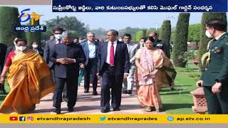 On Special invitation From President | CJI NV Ramana, Supreme Court Judges visit Mughal Garden