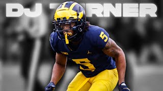 DJ Turner Michigan CB Highlights || Fastest Corner In The Draft