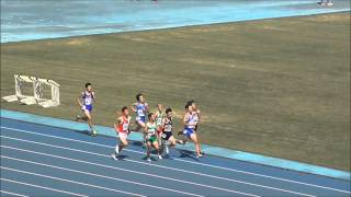 20150920 広島県高校陸上新人戦 男子800m決勝