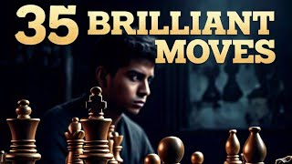 100% ACCURACY CHESS 💯|35 BRILLIANT MOVES AND 17 GREAT MOVES ‼️‼️‼️