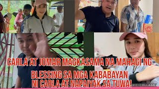 Carla na mahagi ng blessing sa kanyang mga kababayan naiyak sa kanyang ginawa#kalingaprab #jomcar18