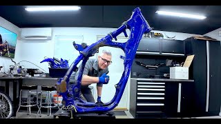 Teardown of a 22 year old YAMAHA YZ250 -YZ build - Episode 1