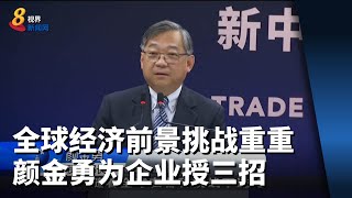 全球经济前景挑战重重 颜金勇为企业授三招