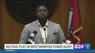 Mayor: No foul play in West Memphis funds audit