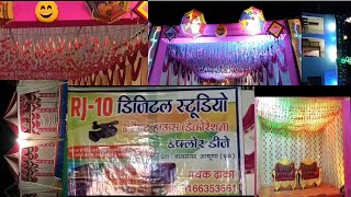Aaj Sajeya || Wedding Tent Decoration || Trending Wedding Song || RJ 10 Digital Studio