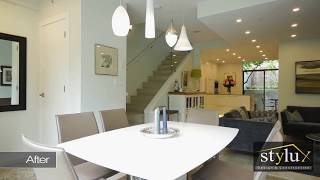 Modern North Vancouver Townhouse Renovation | Open Concept