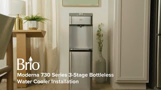 Brio Moderna 730 Series 3-Stage Bottleless Water Cooler I Model# CLPOU730UVF3