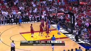 Kevin Durant vs Heat (Full Highlights) [25.12.2012]