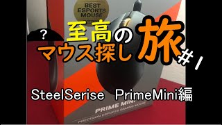 至高のマウス探しの旅　#1【SteelSeries Prime Mini 】