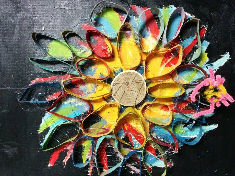 Artwork Made From Recycled Materials