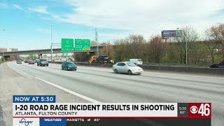 Road rage incident ends in shooting on busy Atlanta interstate