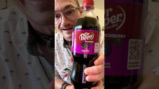 Trying the new @drpepper Blackberry #soda #drpepper #blackberry #review