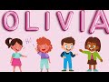 sing along with olivia catchy name song to help your child spell o l i v i a fun learning song