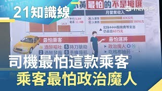 小黃司機最怕這款乘客　乘客也怕遇到政治狂熱的司機│主播廖婕妤│【知識小學堂】20190411│三立iNEWS