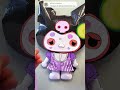 sanrio kuromi baddies skincare blind bag 💜 blindbag squishy craft asmr sanrio kuromi skincare