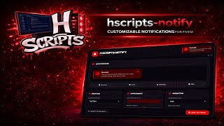 FiveM Notify Script Advanced Notify v2 + Ingame notify editor (QBOX, QB-CORE, ESX)