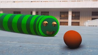 Slither.io In Real Life (or  wormate.io) with  new skins