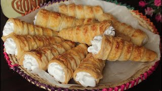 Bakery Style Cream Rolls 😍 Recipe By Chef Hafsa