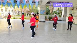 A87 Crazy Jump Line Dance DEMO By 瘋狂跳躍