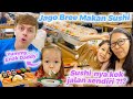 Keseruan Anak Bule Jawa Makan Sushi !! Jago Bree Seneng Banget